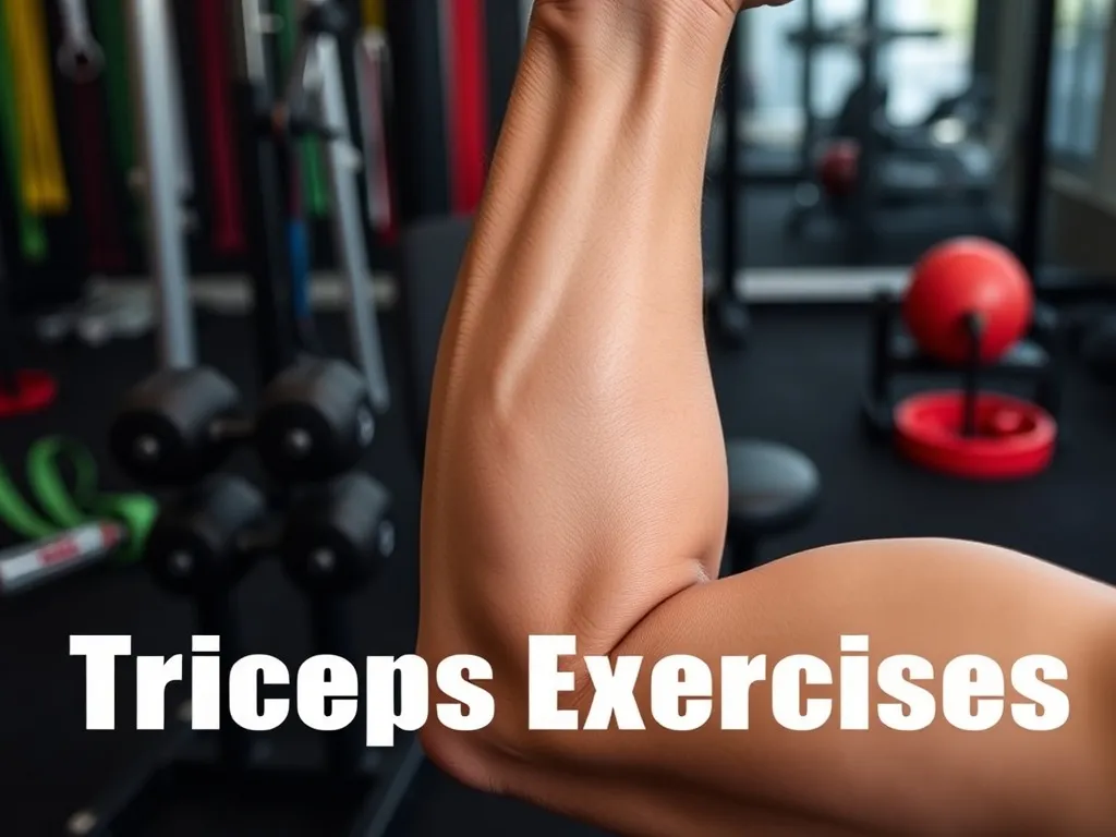 Ćwiczenia na triceps: skuteczne metody na wzmocnienie ramion